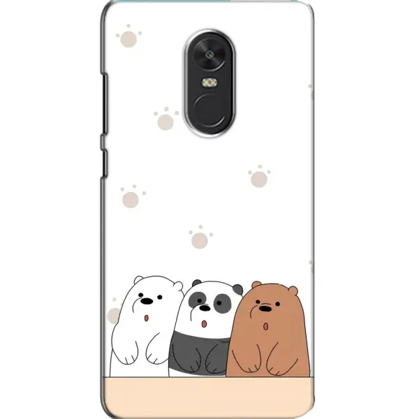 Чехол с рисунком «Удивленные медвеженки» для Xiaomi Redmi Note 4X