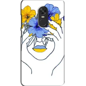 Чехол на Xiaomi Redmi Note 4X Украинский дизайн (Украинка на всю голову)