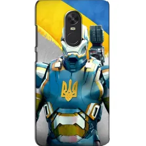Силіконовий Чохол на Xiaomi Redmi Note 4X (Я-Україна) (Український робокоп)
