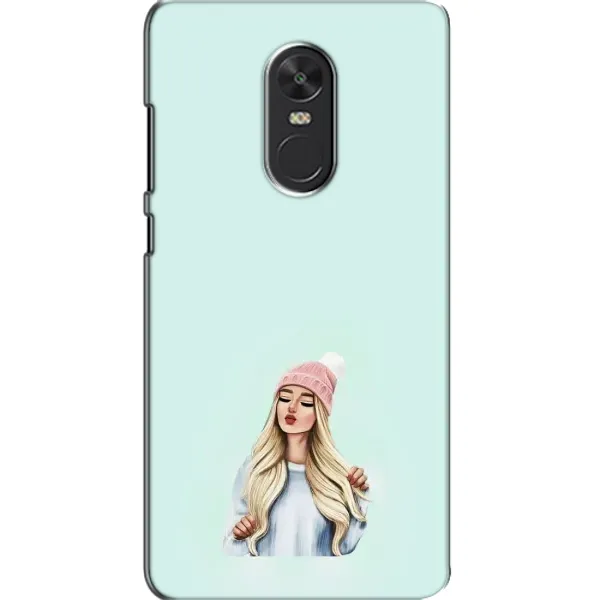 Чехол с рисунком «В шапке» для Xiaomi Redmi Note 4X