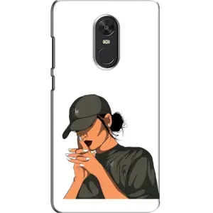 Силиконовый Чехол на Xiaomi Redmi Note 4X с картинкой Стильных Девушек (В зеленом)