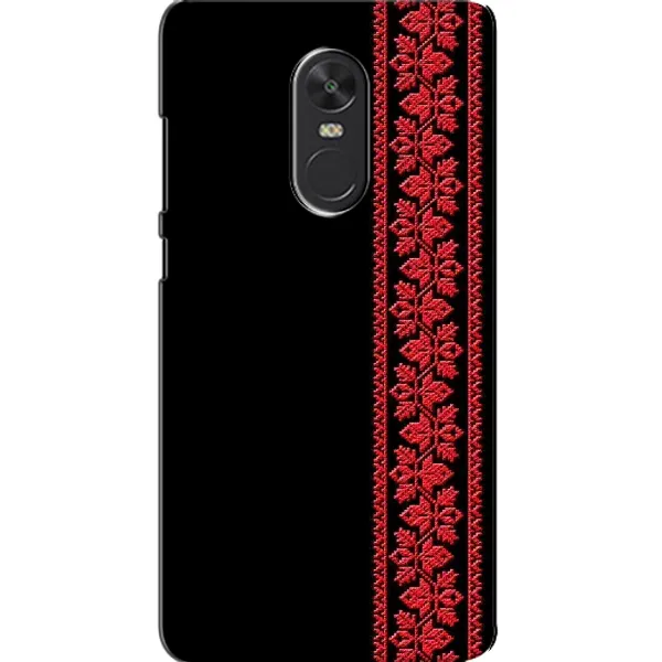 Чехол с рисунком «Вышиванка на черном» для Xiaomi Redmi Note 4X Чехол с рисунком «Вышиванка на черном» для Xiaomi Redmi Note 4X