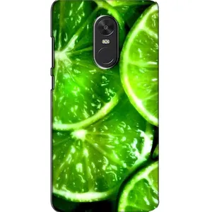 Чехол с изображением вкусной еды для Xiaomi Redmi Note 4X (Яркий ЛАЙМ)