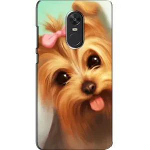 Чехол (ТПУ) Милые собачки для Xiaomi Redmi Note 4X (Йоршенский терьер)