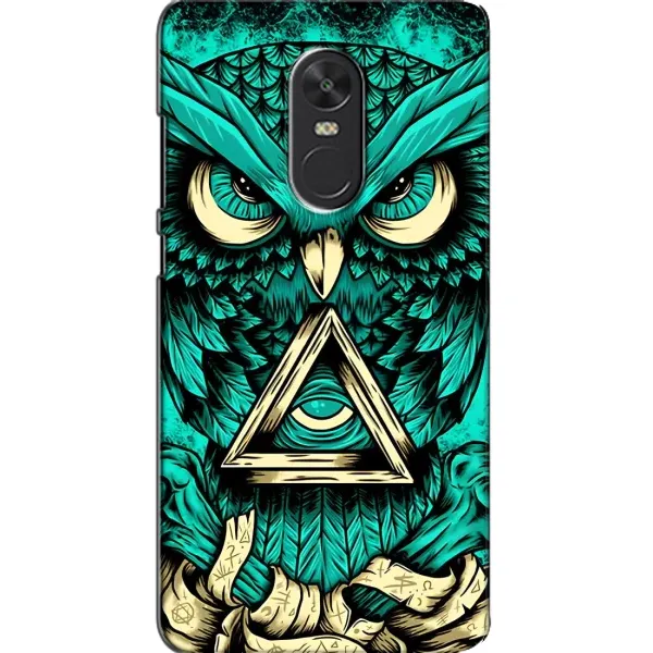 Чехол с рисунком «Зеленая сова» для Xiaomi Redmi Note 4X
