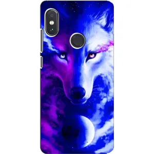 Чохол з Вовком на Xiaomi Redmi Note 5 Pro (Арт-Вовк)