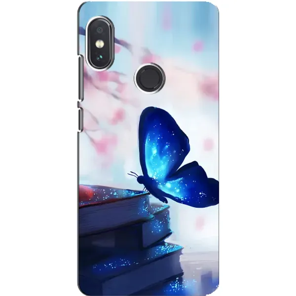 Чехол с рисунком «Бабочка синяя» для Xiaomi Redmi Note 5 Pro Чехол с рисунком «Бабочка синяя» для Xiaomi Redmi Note 5 Pro
