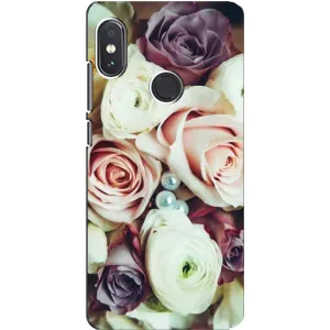 Чохли з принтом Троянд для Xiaomi Redmi Note 5 Pro (Букет Троянд)