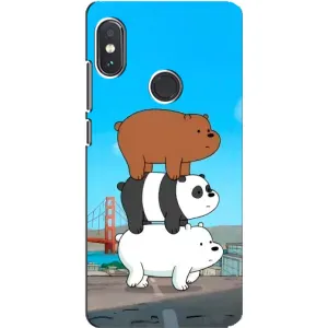 Чохли з Пандами на Xiaomi Redmi Note 5 Pro (Друзі)