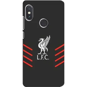 Силиконовые Чехлы принт Футбол на Xiaomi Redmi Note 5 Pro (Эмблема Liverpool)