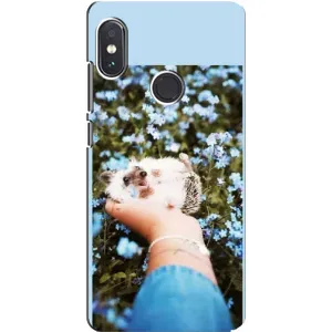 Чохли з зображенням різних тварин на Xiaomi Redmi Note 5 Pro (Їжачок в руці)
