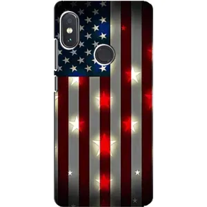 Чохол Прапор USA для Xiaomi Redmi Note 5 Pro (Прапор США 2)