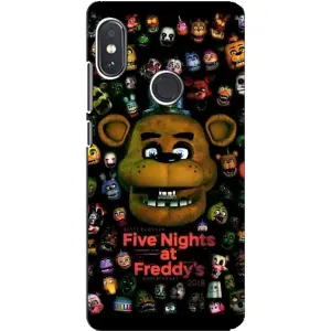 Чехлы Пять ночей с Фредди для Редми Нот 5 про (Freddy)