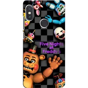 Чехлы Пять ночей с Фредди для Редми Нот 5 про (Freddy's)