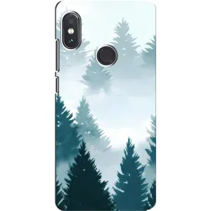 Літній Чохол на Xiaomi Redmi Note 5 Pro (Гірський Ліс)