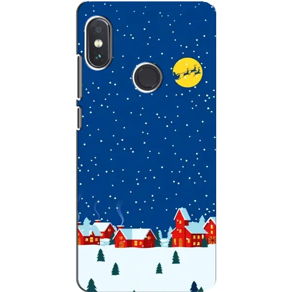 Чехол с рисунком «Город в снегу» для Xiaomi Redmi Note 5 Pro Чехол с рисунком «Город в снегу» для Xiaomi Redmi Note 5 Pro