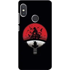 Чохли з принтом Ітачі Учіха на Xiaomi Redmi Note 5 Pro (Ітачі на чорному)