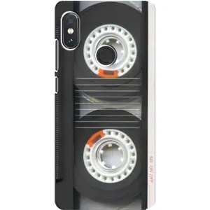 Чохол з Прикольним Принтом на Xiaomi Redmi Note 5 Pro (Касета магнітофону)