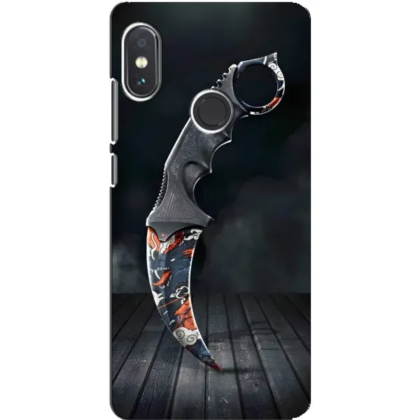 Чехол с рисунком «Кинжал КС ГО» для Xiaomi Redmi Note 5 Pro Чехол с рисунком «Кинжал КС ГО» для Xiaomi Redmi Note 5 Pro