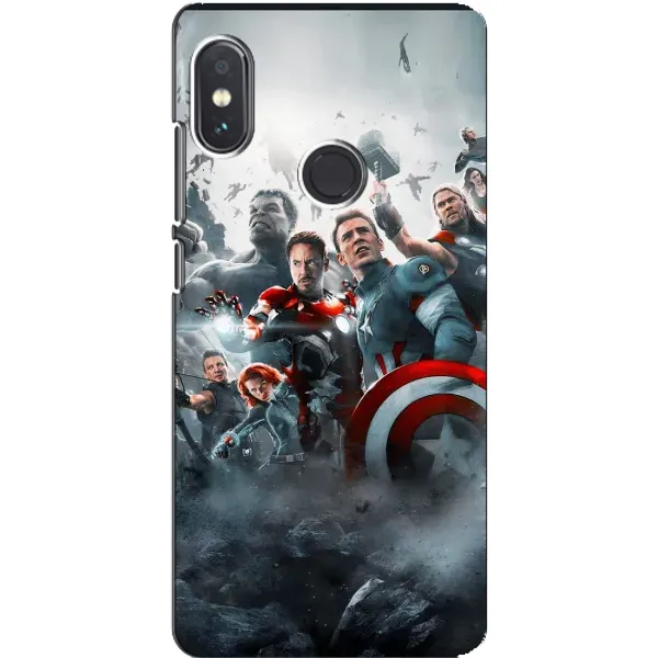 Чехол с рисунком «Команда марвел» для Xiaomi Redmi Note 5 Pro