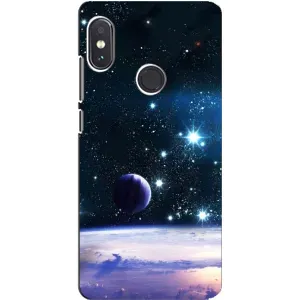 Чохол (ТПУ) з планетами на Xiaomi Redmi Note 5 Pro (Космічний вид)