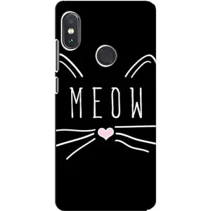 Бампер з зображенням Котиків для Редмі Нот 5 Про (КОТИК MEOW)
