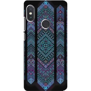 Силиконовый Чехол на Xiaomi Redmi Note 5 Pro (Крутой орнамент)