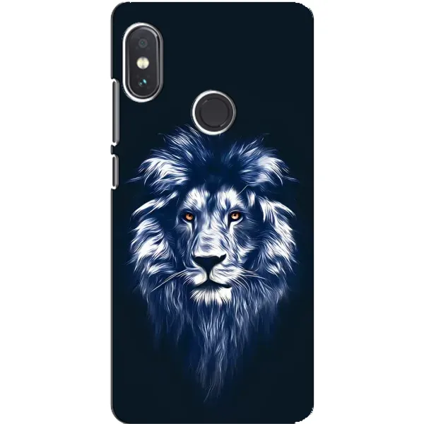 Чехол с рисунком «Лев - синий» для Xiaomi Redmi Note 5 Pro Чехол с рисунком «Лев - синий» для Xiaomi Redmi Note 5 Pro