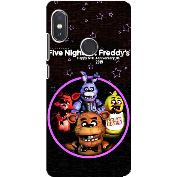 Чехол с рисунком «Лого Фредди» для Xiaomi Redmi Note 5 Pro Чехол с рисунком «Лого Фредди» для Xiaomi Redmi Note 5 Pro