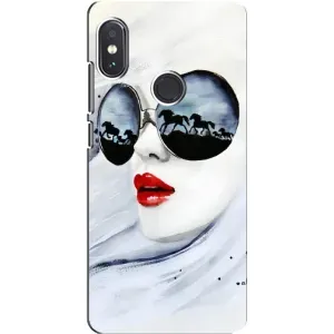 Чехол с картинкой Модные Девчонки Xiaomi Redmi Note 5 Pro (Любительница коней)