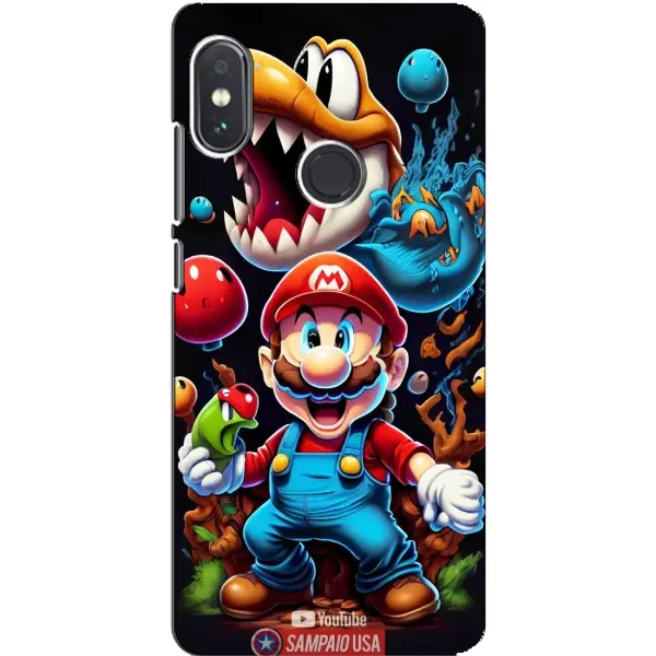 Чехол с рисунком «Марио» для Xiaomi Redmi Note 5 Pro Чехол с рисунком «Марио» для Xiaomi Redmi Note 5 Pro