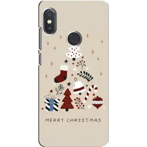 Чехол Санта Клаус для Xiaomi Redmi Note 5 Pro (Merry Christmas)