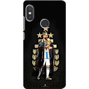 Чехлы Лео Месси Аргентина для Xiaomi Redmi Note 5 Pro (Месси король)