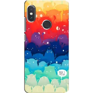 Силіконовий чохол з котиком для Xiaomi Redmi Note 5 Pro (Mew)