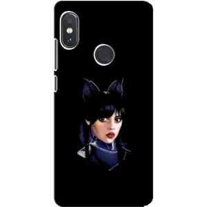 Чохол з картинкою Венсдей на Xiaomi Redmi Note 5 Pro (Мила Венсдей)