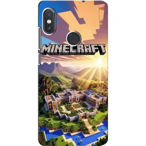 Чехол майнкрафт для Xiaomi Redmi Note 5 Pro (MINECRAFT)