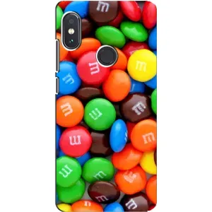 Чохол з зображенням смачної їжі для Xiaomi Redmi Note 5 Pro (Різнокольорові M&M'S)