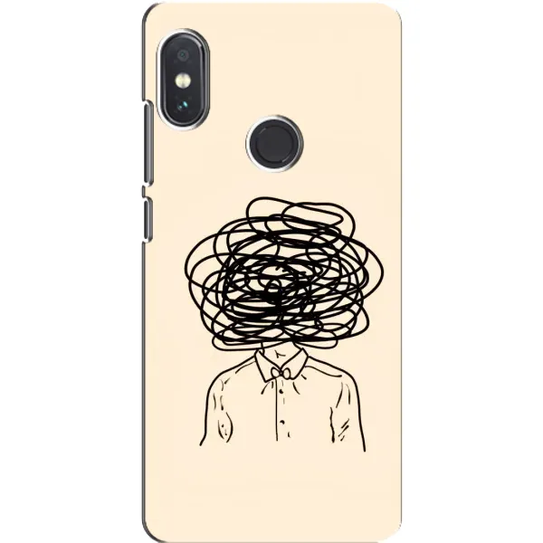 Чехол с рисунком «Мысли» для Xiaomi Redmi Note 5 Pro Чехол с рисунком «Мысли» для Xiaomi Redmi Note 5 Pro