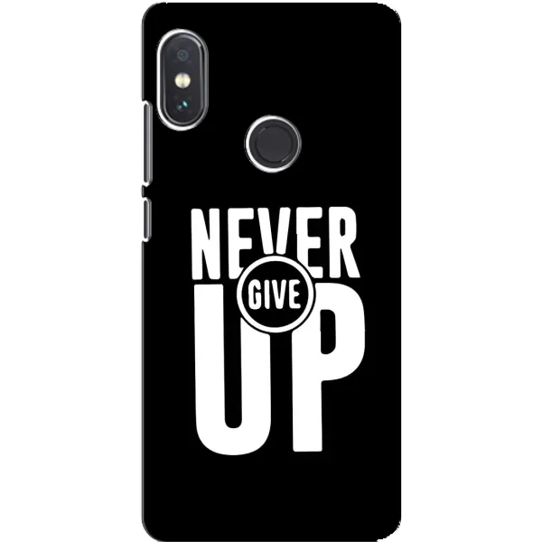 Чехол с рисунком «Never Give UP» для Xiaomi Redmi Note 5 Pro Чехол с рисунком «Never Give UP» для Xiaomi Redmi Note 5 Pro
