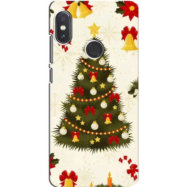 Чехол с рисунком «Новогодний принт» для Xiaomi Redmi Note 5 Pro Чехол с рисунком «Новогодний принт» для Xiaomi Redmi Note 5 Pro