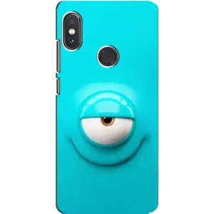 Чохли (ТПУ) (смішні стікери) для Xiaomi Redmi Note 5 Pro (Одноглазик)