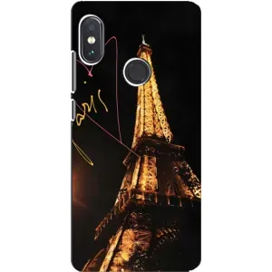 Чехол с Эйфелевой башней на Xiaomi Redmi Note 5 Pro (Paris)