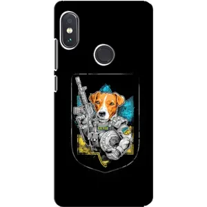Чехол с принтом для Xiaomi Redmi Note 5 Pro (Патрон Воин)