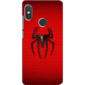 Чехол Супергерой Человека Паука на Xiaomi Redmi Note 5 Pro (Паук марвел)