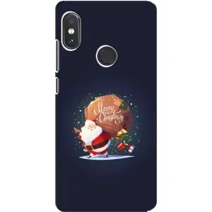 Чехол Санта Клаус для Xiaomi Redmi Note 5 Pro (Подарки от Санты)