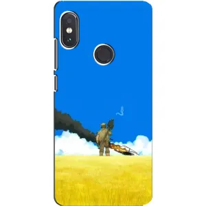 Чехлы на военную тематику для Xiaomi Redmi Note 5 Pro (Попадание)