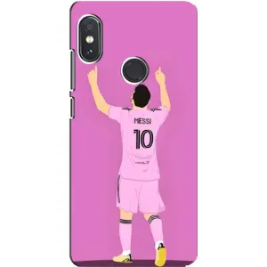 Чехлы Лео Месси в Майами на Xiaomi Redmi Note 5 Pro (Празднование Месси)