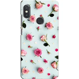 Чохли з принтом Троянд для Xiaomi Redmi Note 5 Pro (Різні квіти)