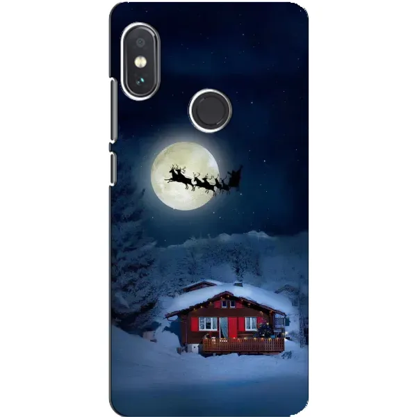Чехол с рисунком «Санта» для Xiaomi Redmi Note 5 Pro Чехол с рисунком «Санта» для Xiaomi Redmi Note 5 Pro