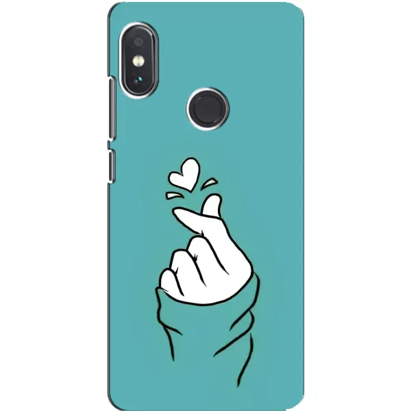 Чехол с рисунком «Сердечко на бирюзовом» для Xiaomi Redmi Note 5 Pro Чехол с рисунком «Сердечко на бирюзовом» для Xiaomi Redmi Note 5 Pro